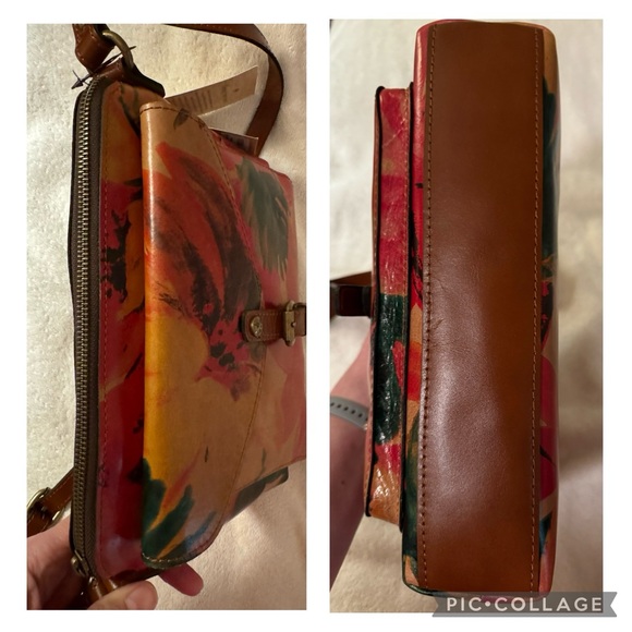 NWT Patricia Nash Avellino Crossbody in Spring Multi Print - Picture 9 of 16